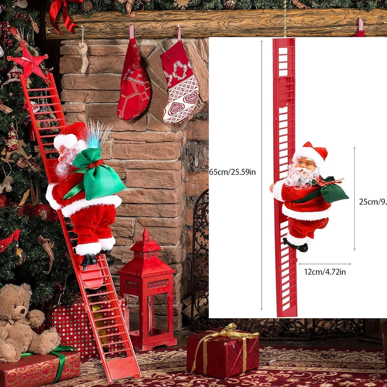 BowLift | Climbing Santa with Ladder