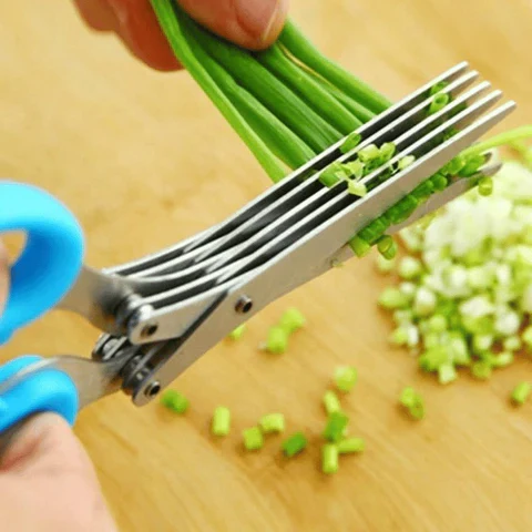 BowLift | 5 Blade Kitchen Salad Scissors