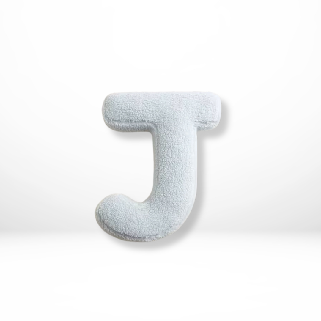 BowLift | Alphabet Cushion Velura – Soft Velvet Decorative Cushion in Every Letter of the Alphabet