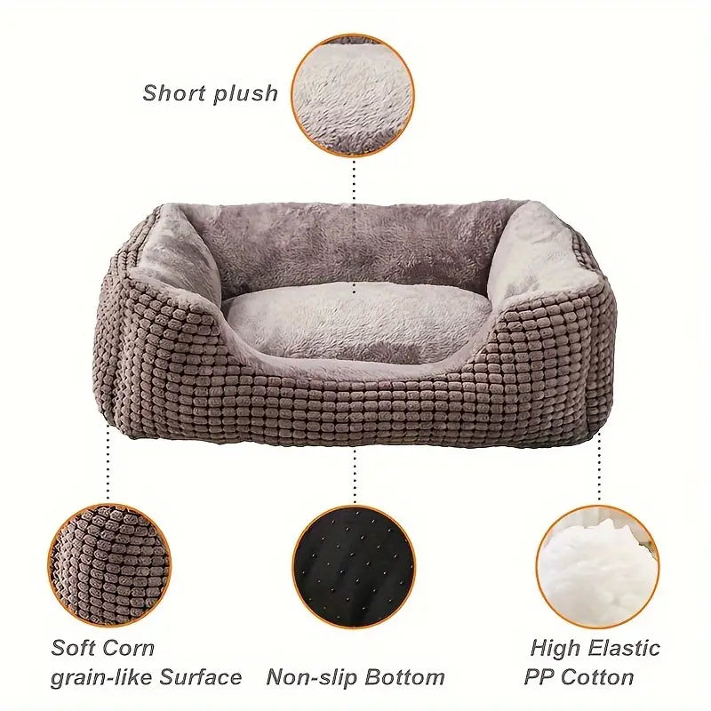 SnuggleRest • Comfortable & Durable Dog Sofa Bed