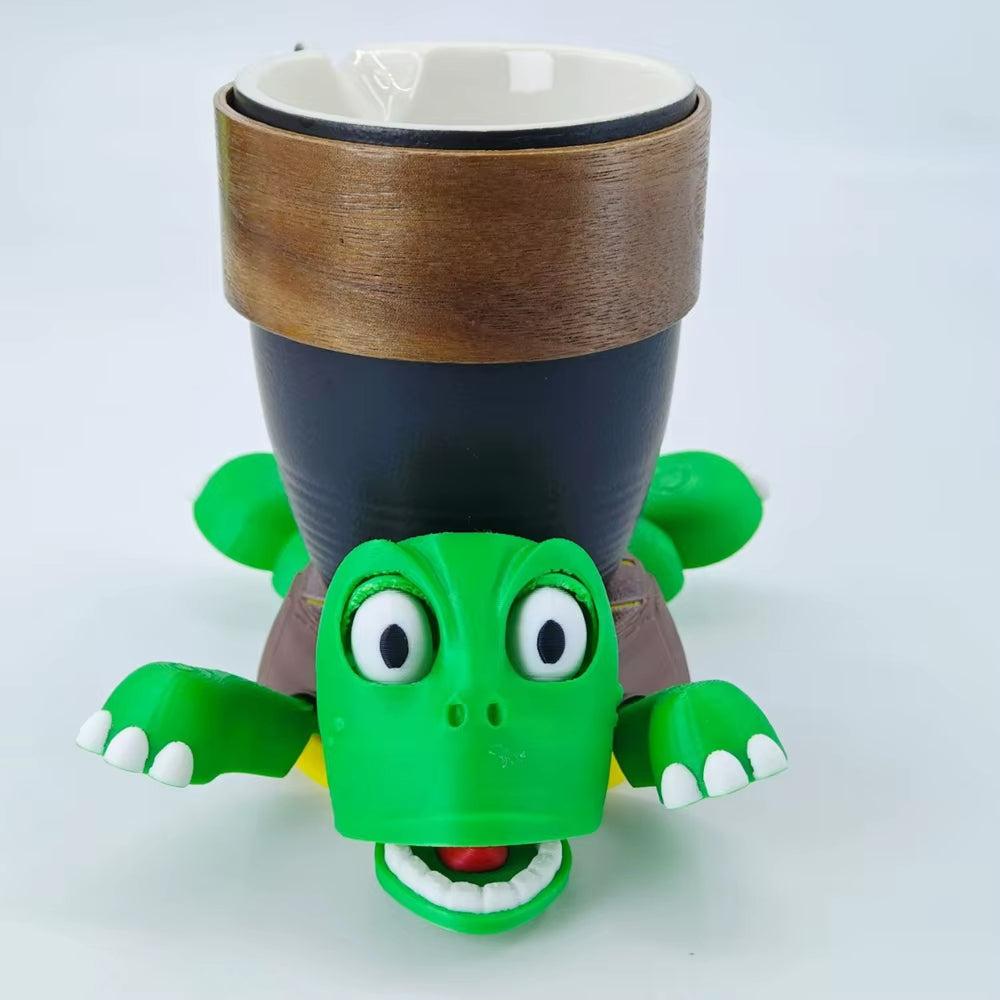 BowLift | Panicked Turtle Mug Holder Coaster