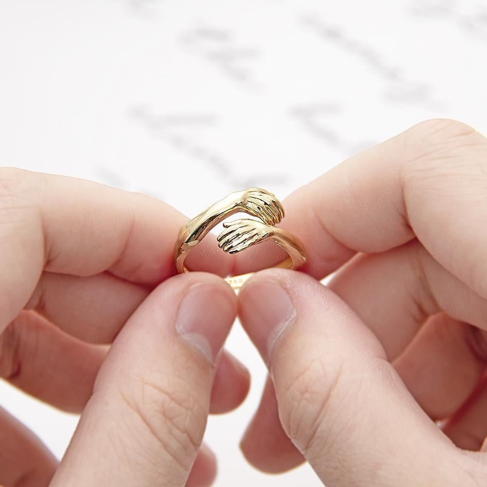 BowLift | 2022 New Couple Hug Ring Romantic Gift - For Friends Mother Sister Girlfriend