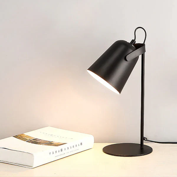 BowLift | Nordic Macaron Color Creative Iron Bucket Design Light Table Lamp