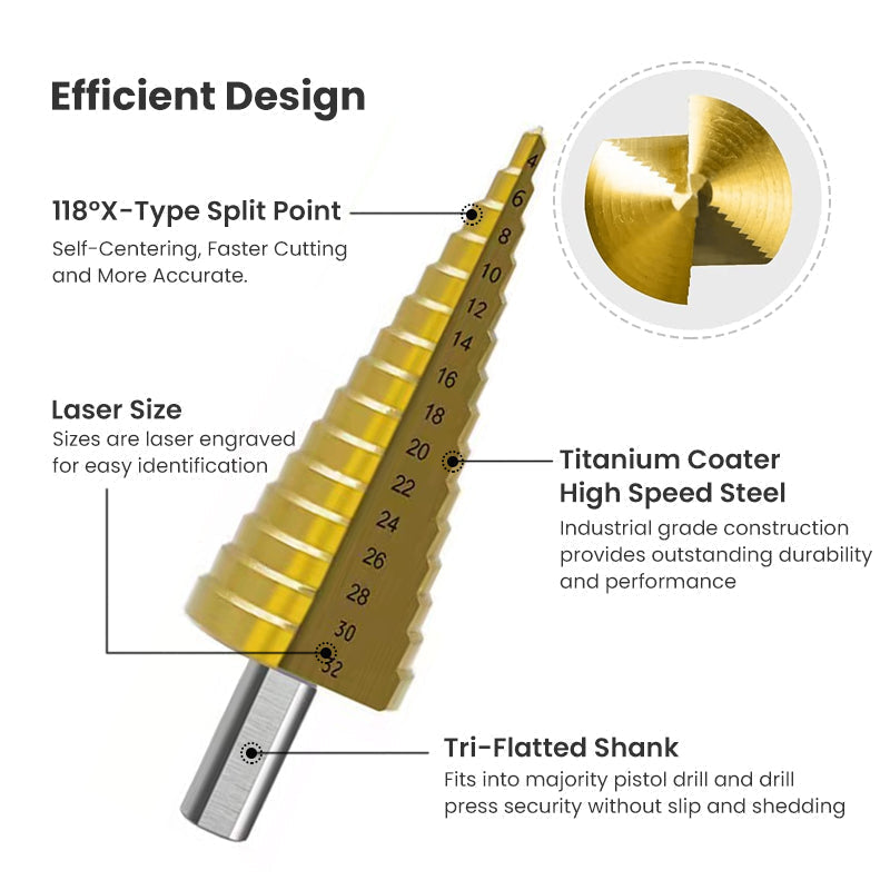 BowLift | High-speed Friction Pagoda Saw Tooth Set (6 pieces)