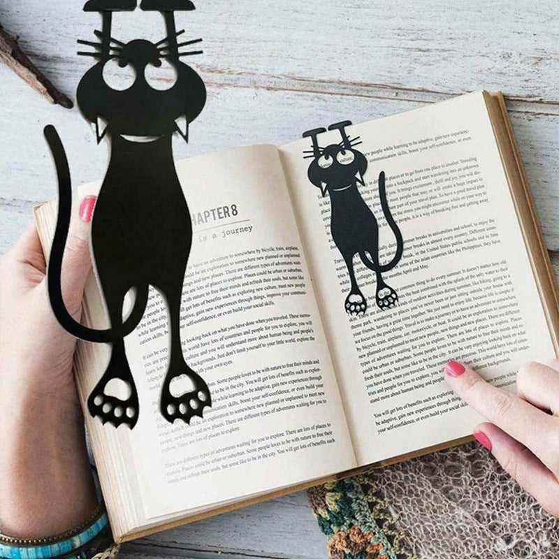 BowLift | Curious Cat Bookmark- Locate Reading Progress With Cute Cat Paws