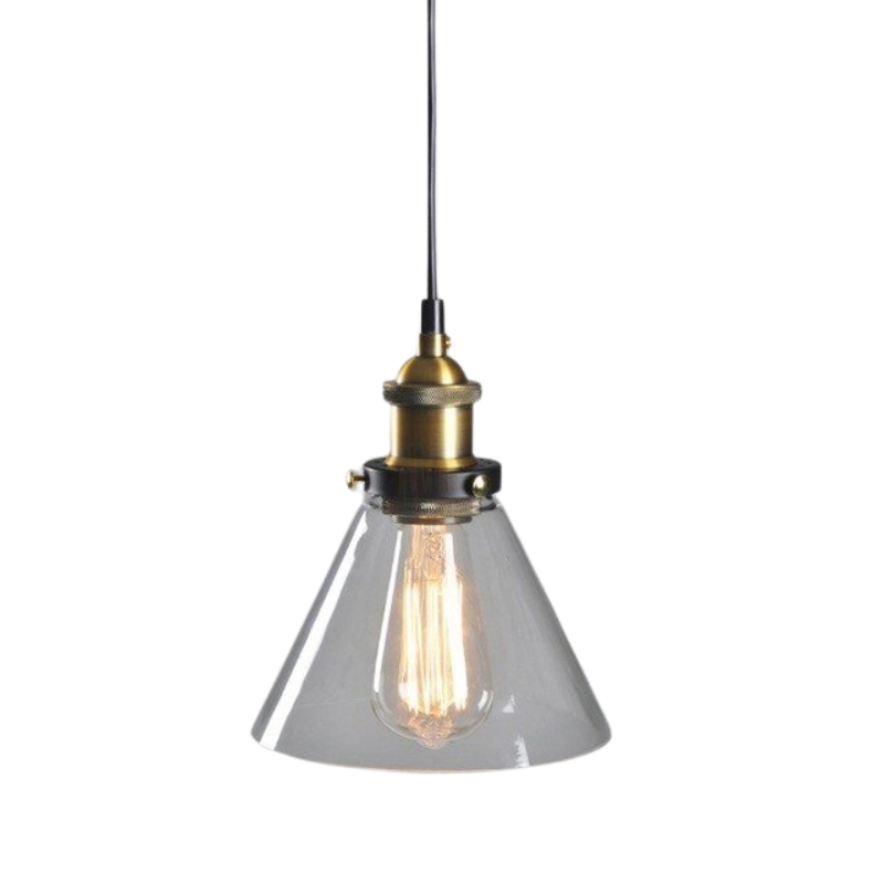 BowLift | GlassHaven – Elegant Industrial Pendant Lamp