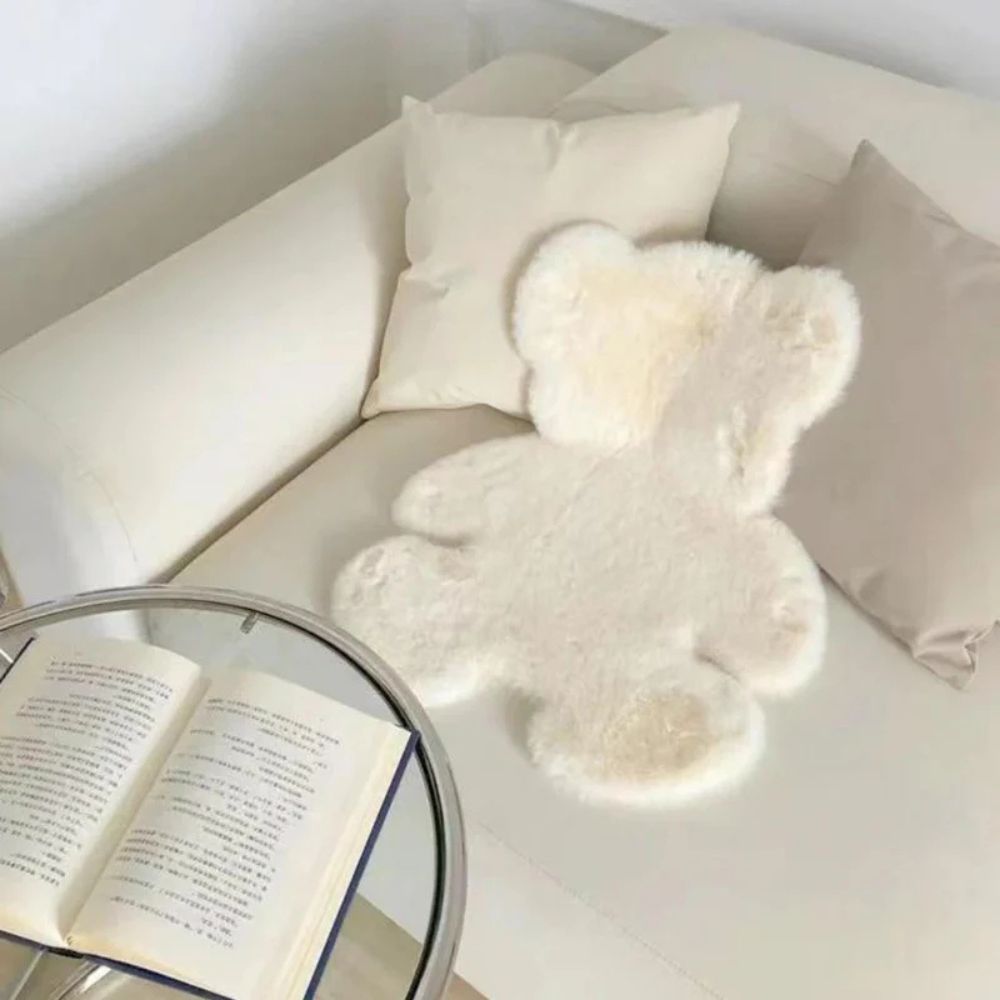 BowLift | Fluffy Charm Teddy Bear Rug