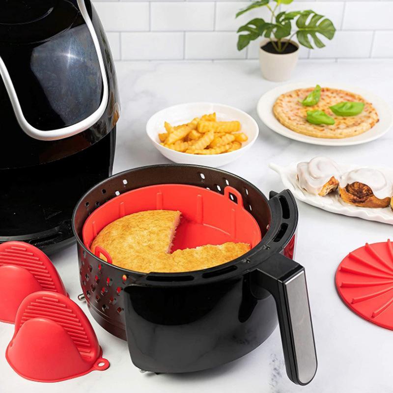 BowLift | Hot Air Fryer Tray Easy to Clean Non-Stick Bakeware