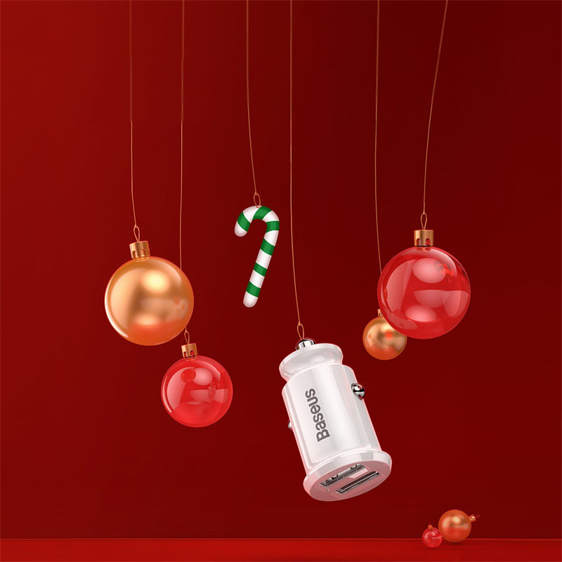 BowLift | Car Accessories Christmas Gift Package, Including Car Phone Holder, Car Charger Adapter, 3-in-1 Charging Cable & Air Freshener