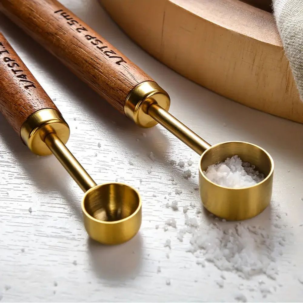 BowLift | Golden Measuring Spoon Set