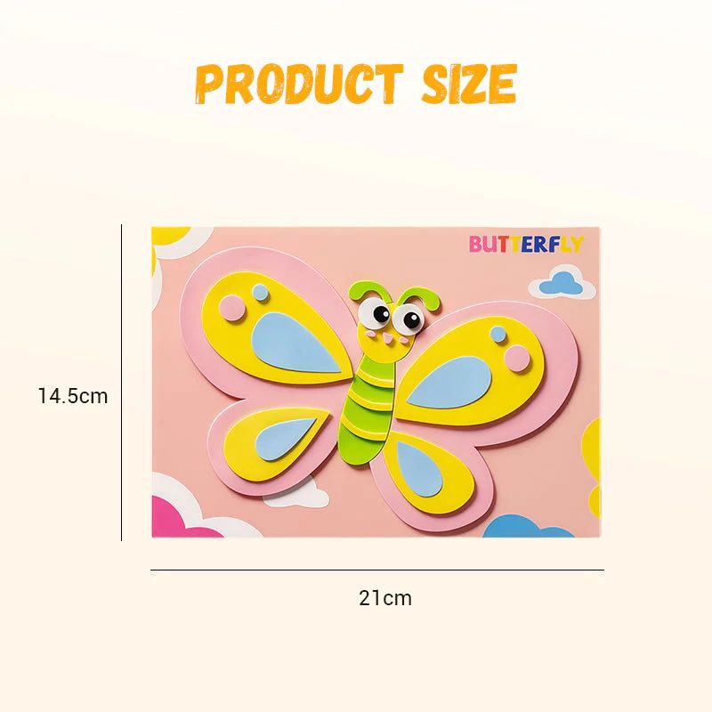 BowLift | Children's DIY 3D EVA Sticker Toys