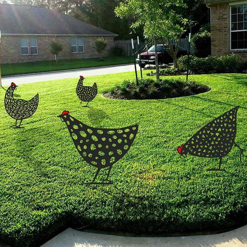 BowLift | Garden Simulated Chicken Ornament