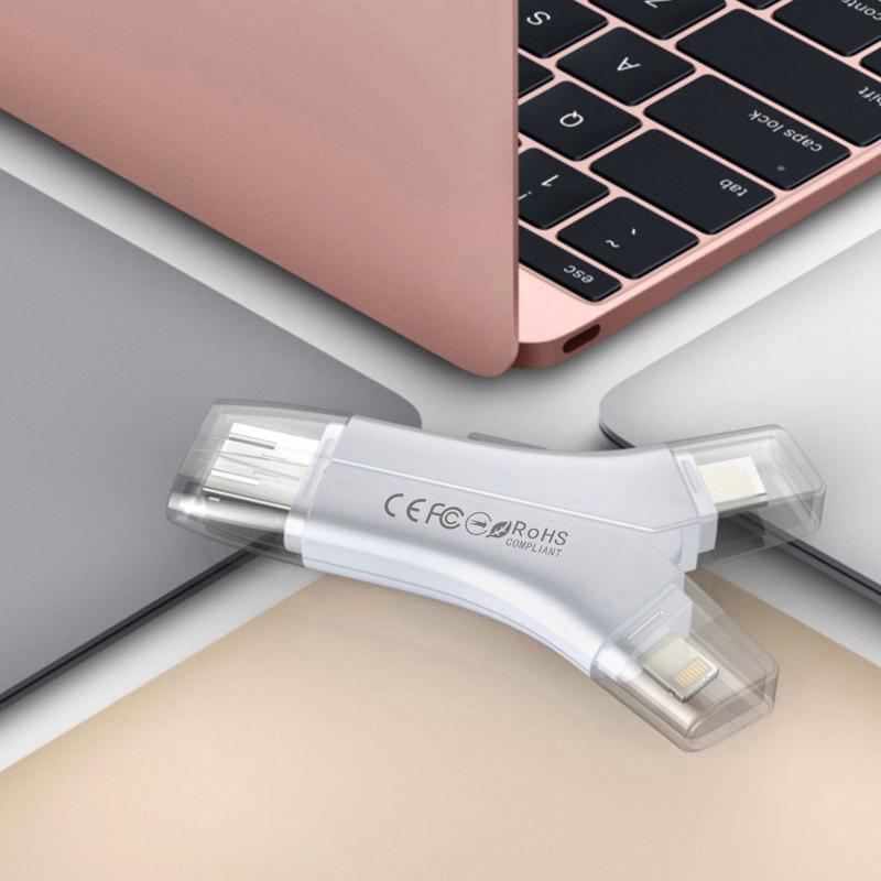 BowLift | 4-in-1 Portable Memory Card Reader For Phones