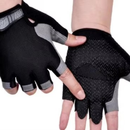 BowLift | Breathable Anti Slip Shock Absorbing Half Finger Cycling Gloves