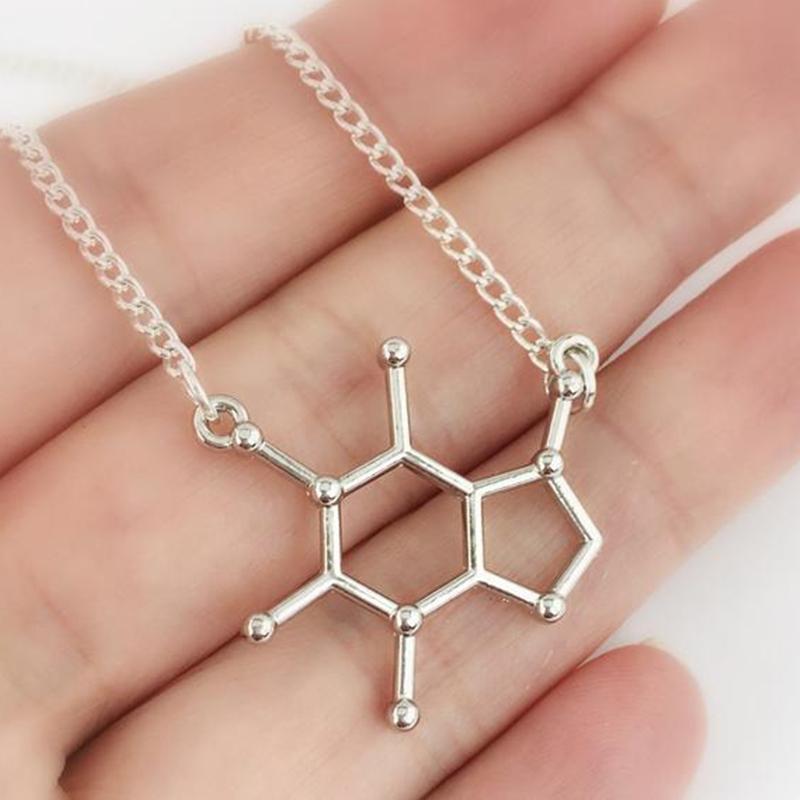 BowLift | Chemical Molecule Pendant Necklace