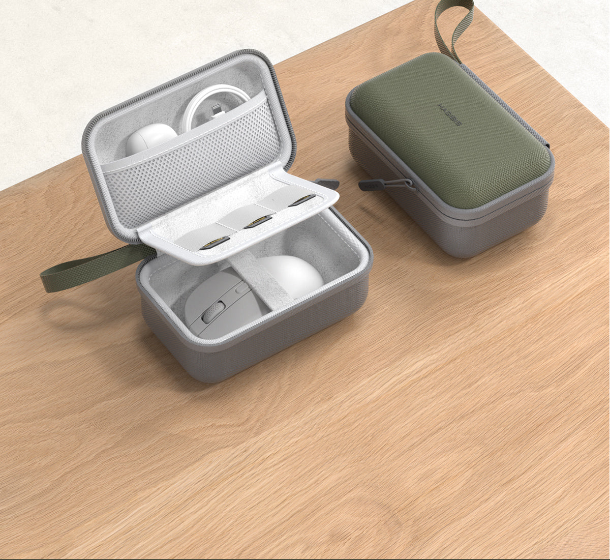 BowLift | Bluetooth Digital Power Bank and Data Cable Portable Pouch