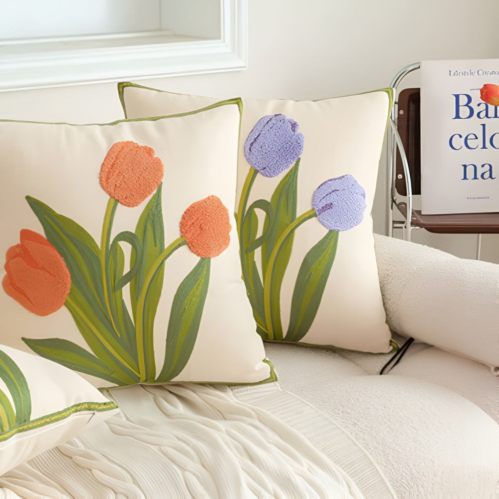 BowLift | Blooming Tulip Cushion Cover