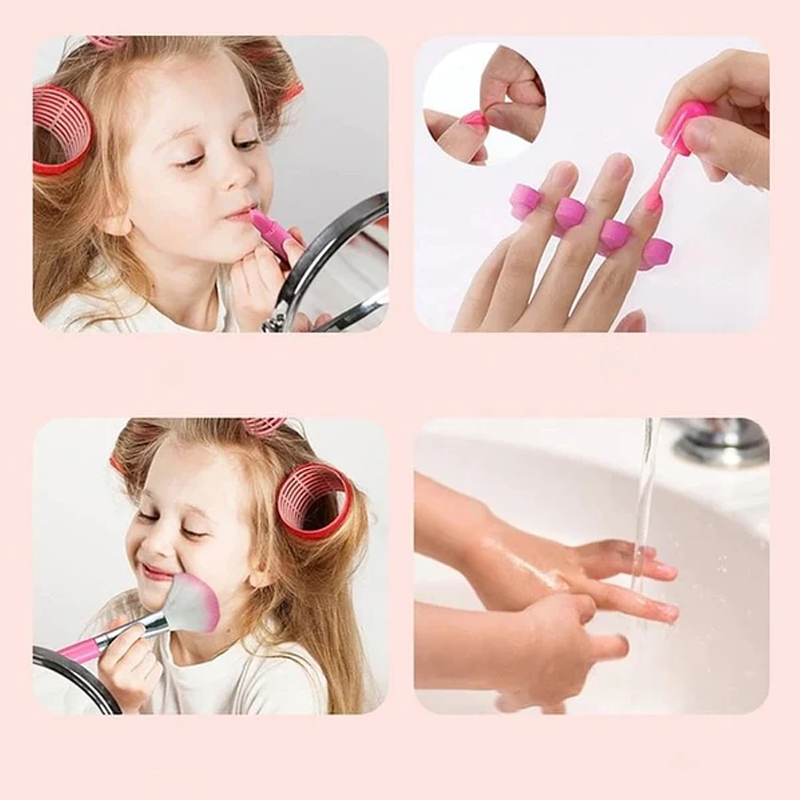 BowLift | Princess Glamour – Kids Makeup Play Set | Safe & Fun Pretend Play Kit