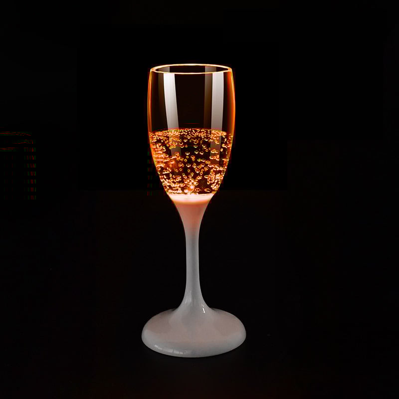BowLift | LED Wine Glasses | Light-Up Drinkware with 6 Colors | Liquid-Activated | Reusable Party Cups 4–8oz