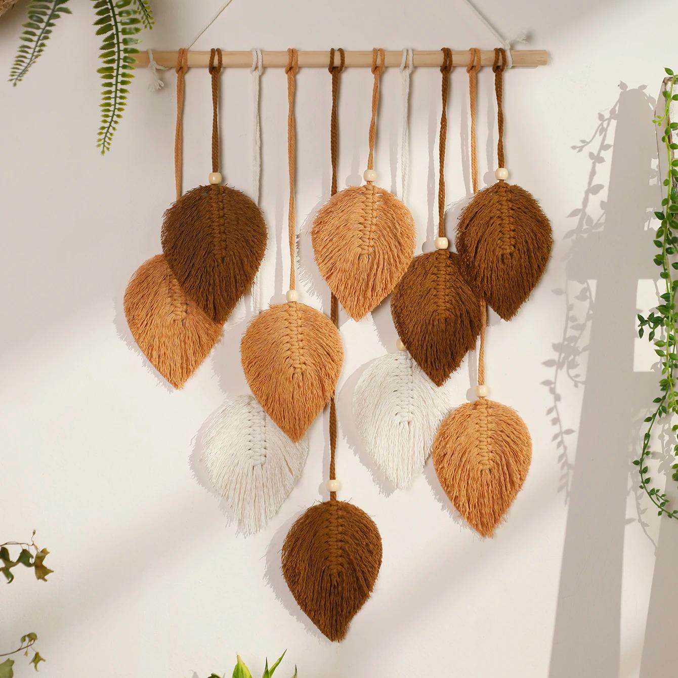 BowLift | Boho Macrame Leaf Tapestry