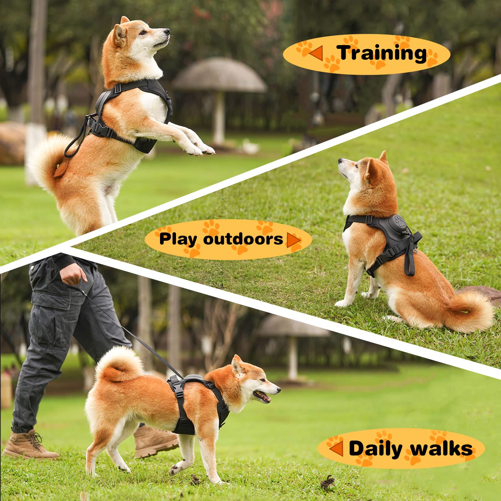 BowLift | mamymarket™ - Dog Harness and Retractable Leash Set All-in-One