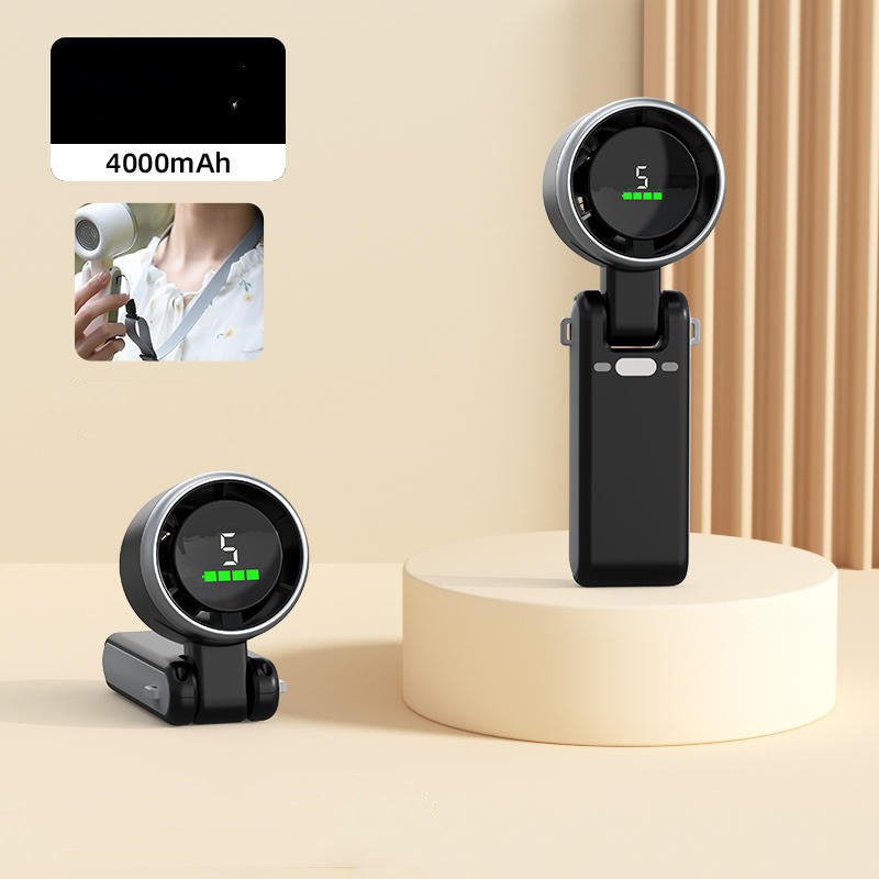 BowLift | 4000mAh Turbocharged Handheld Mini Fan