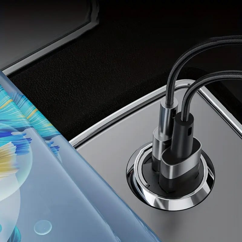 BowLift | Metal Pull-Ring Invisible Fast Car Charger