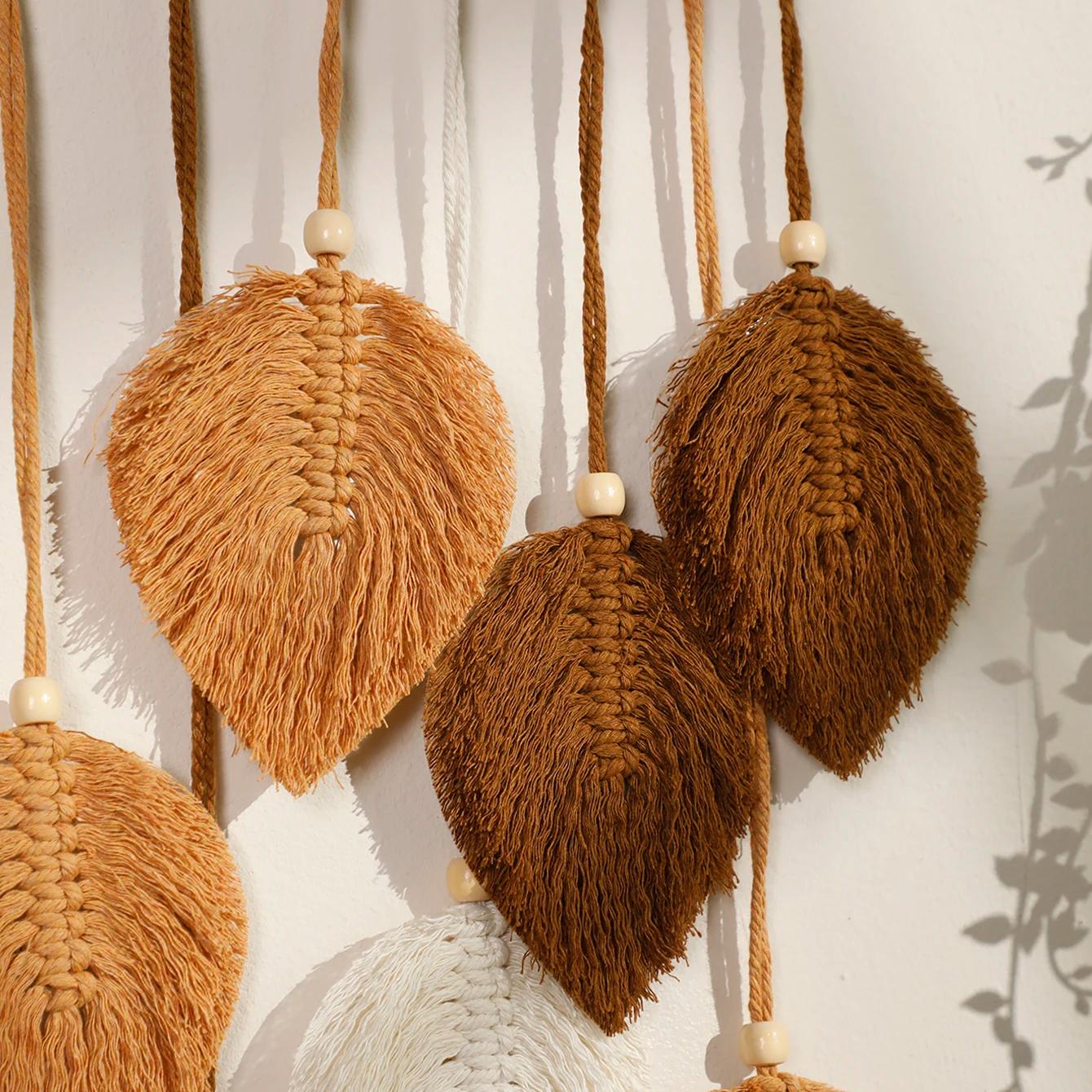BowLift | Boho Macrame Leaf Tapestry