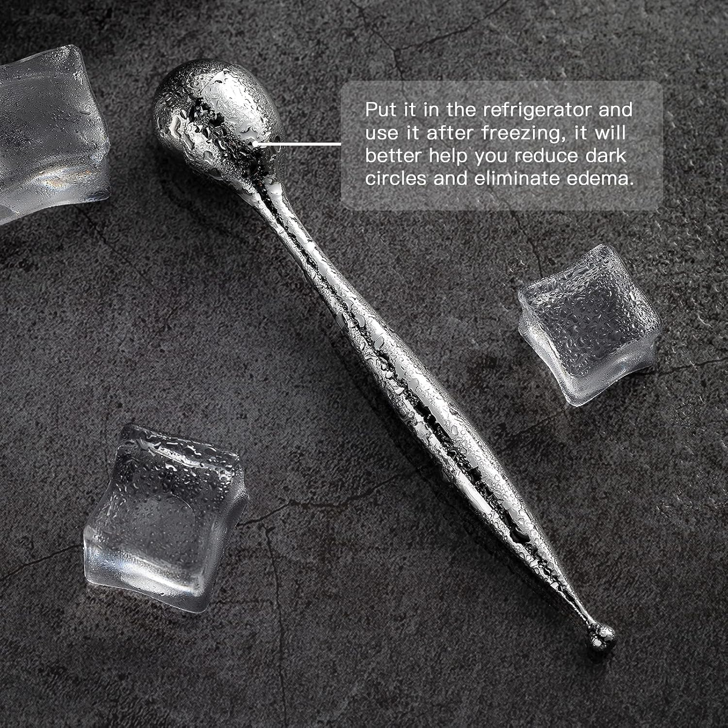 BowLift | Facial Roller Stainless Steel Puffiness Massager