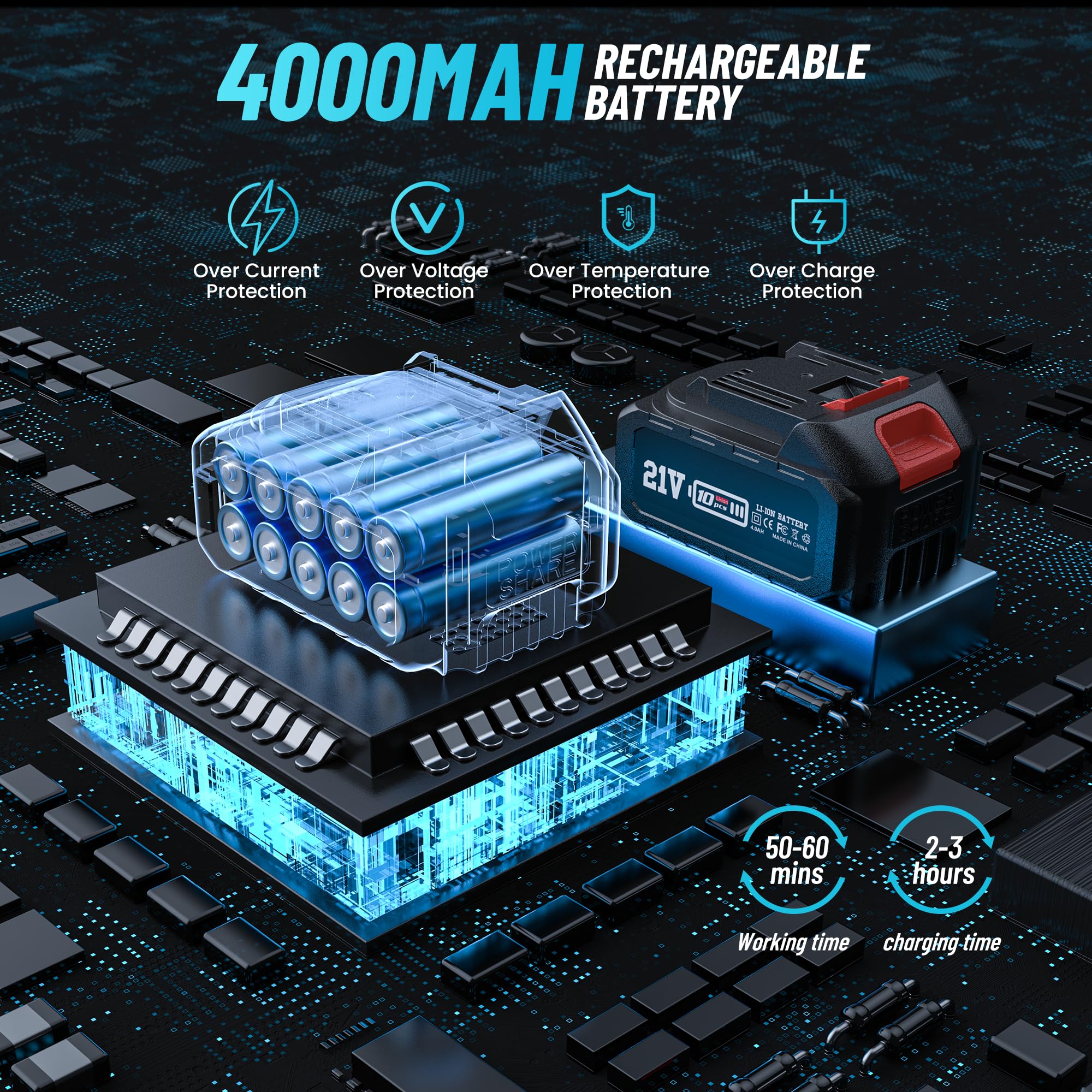 BowLift | 2-in-1 Cordless Chainsaw &amp; Pole Saw