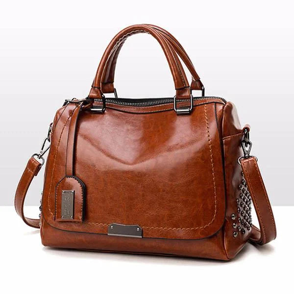 BowLift | Elegant Soft Leather Shoulder Bag for Women – Versatile Everyday Handbag