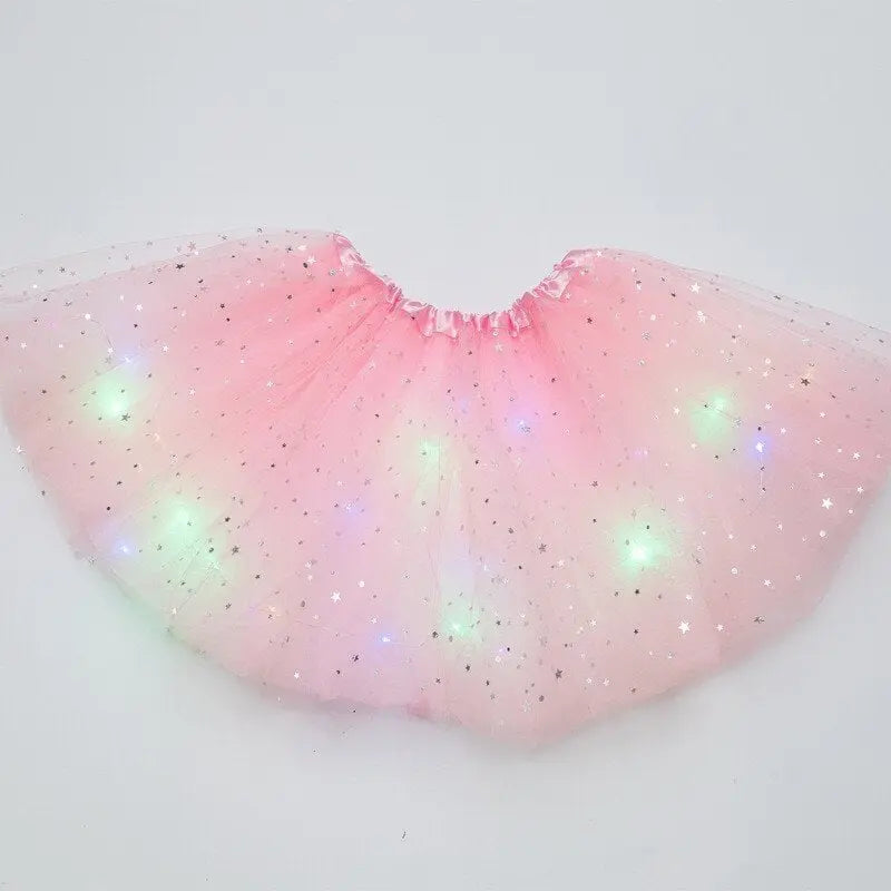 BowLift | Bright LED Tulle Skirt for Kids – Colorful, Magical Light Effect