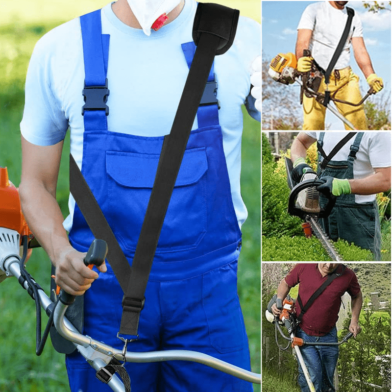 BowLift | Ergonomic Weed Killer Handle Extension Brush Cutter Trimmer Handle