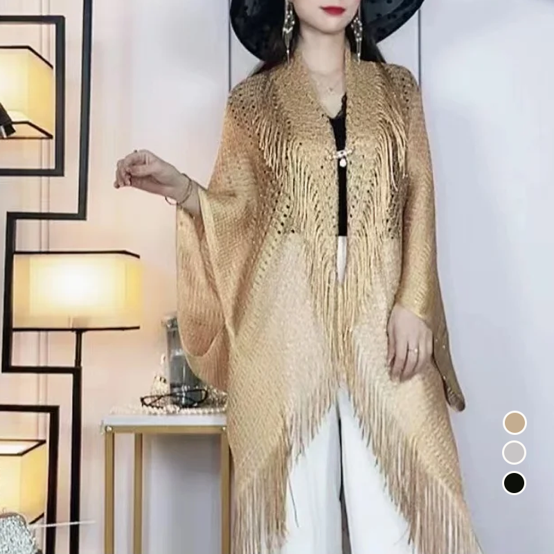 BowLift | Fringe Scarf with Sun Protection