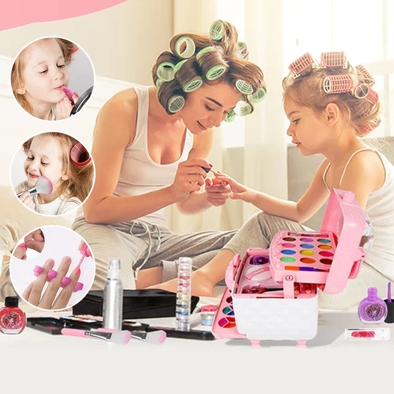 BowLift | Princess Glamour – Kids Makeup Play Set | Safe & Fun Pretend Play Kit