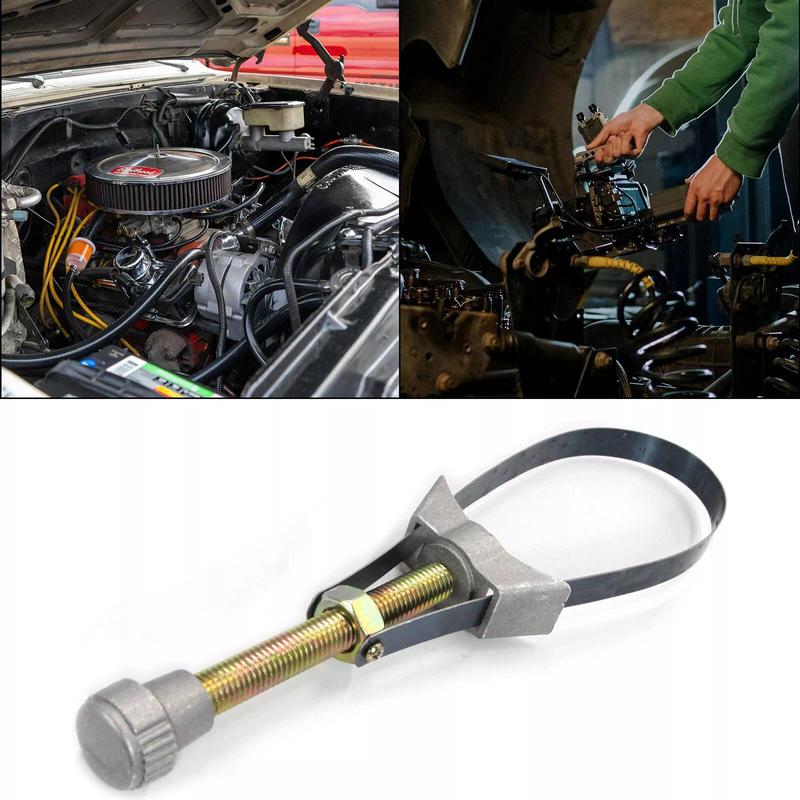 BowLift | Adjustable Oil Filter Wrench — Robust Tool for 60-120 mm Filters