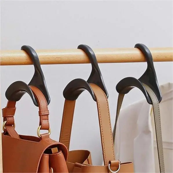 BowLift | 5 Piece Curved Bag Holder for Handbag and Backpack Storage