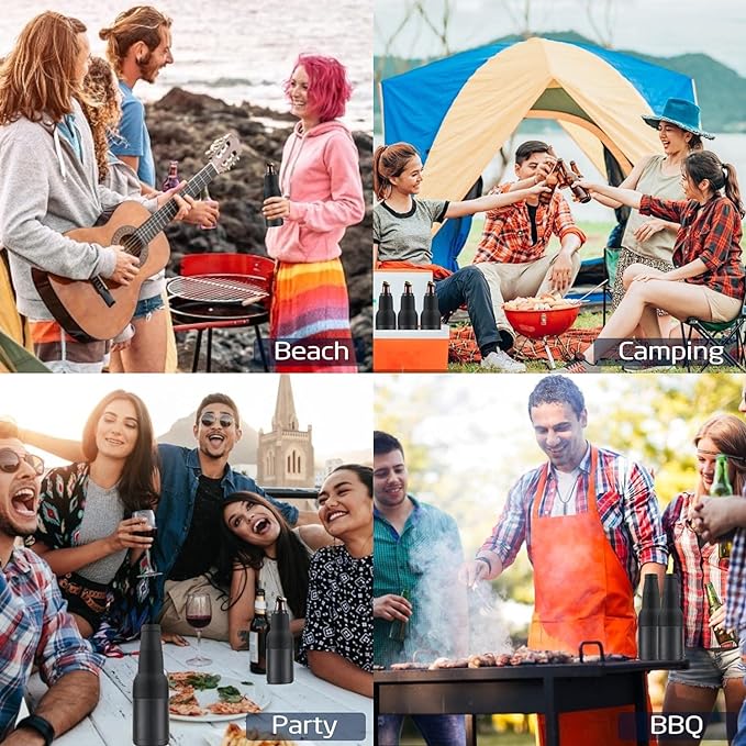 BowLift | Beer Bottle and Can Cooler with Beer Opener