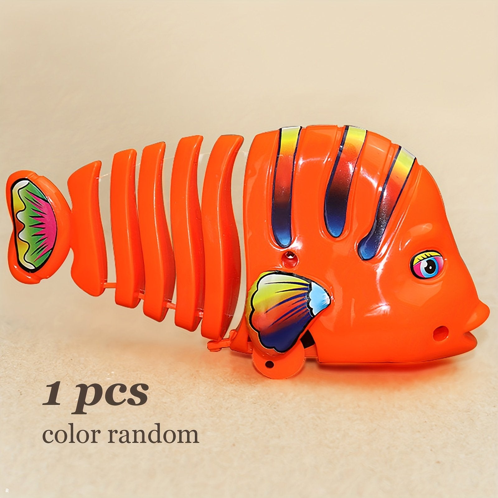 BowLift | Plastic Wind-Up Wiggle Fish Toys