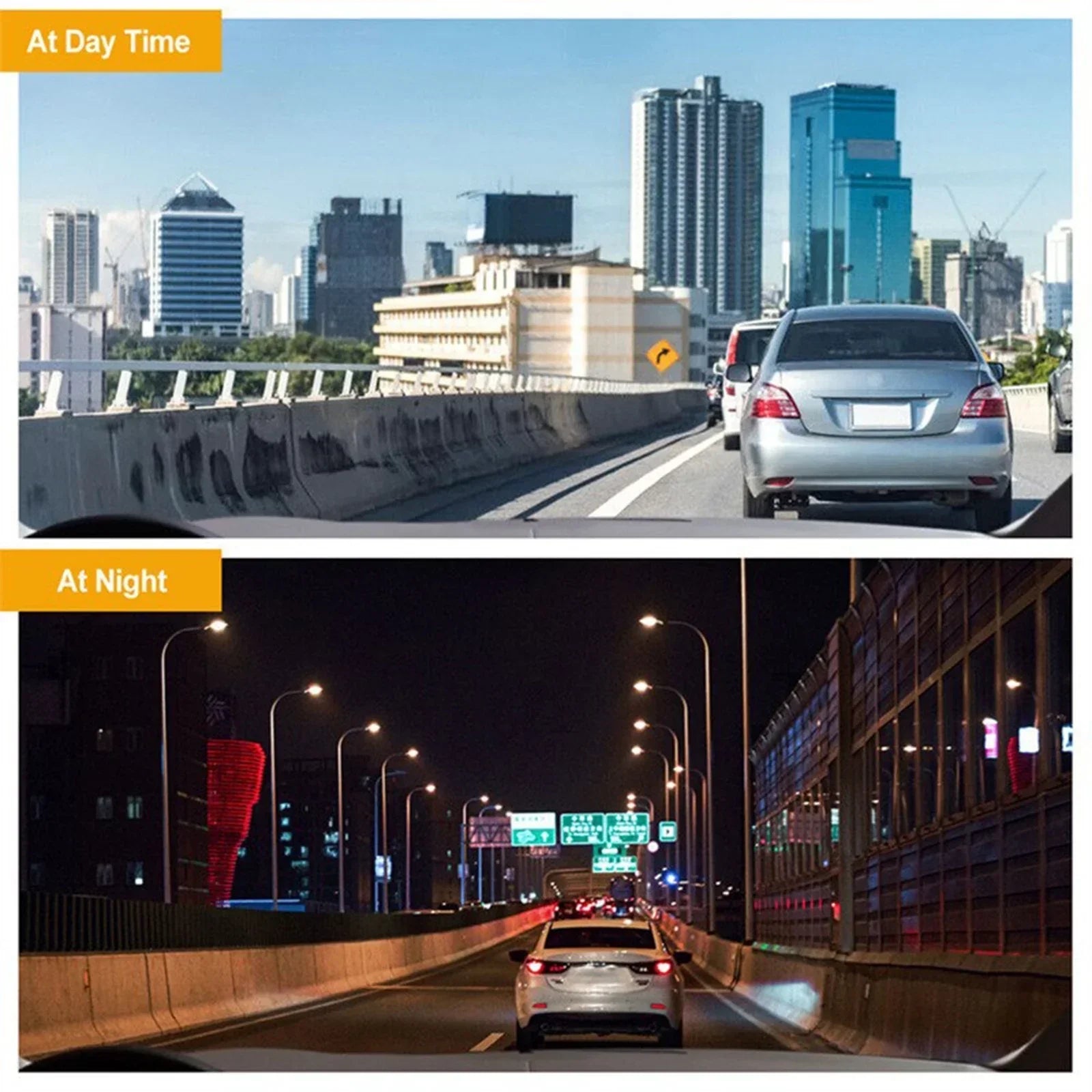 BowLift | 3 Channel Dash Cam Front and Rear Inside