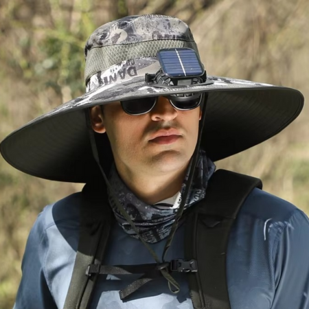 BowLift | Ultimate Outdoor Sun Hat with Rechargeable LED and Wide Brim
