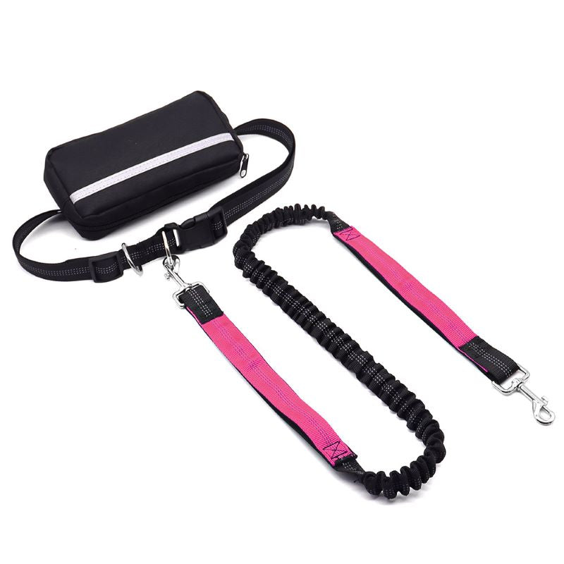 BowLift | Hands Free Dog Leash with Zipper Bag