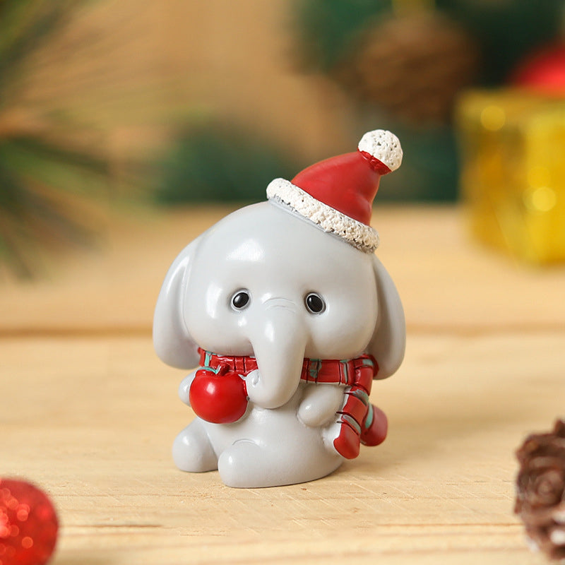 BowLift | Handmade Animal Santa Ornaments