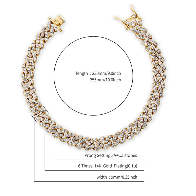 BowLift | Fashion Chunky Metal Chain Anklet