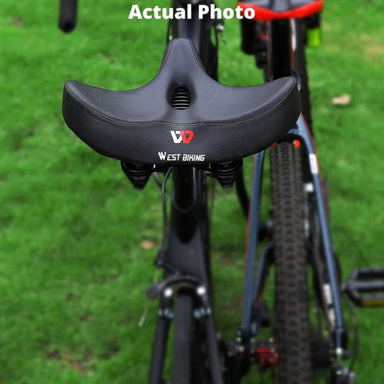BowLift | Extra Large Bike Seat With Comfortable Thick Foam and Waterproof
