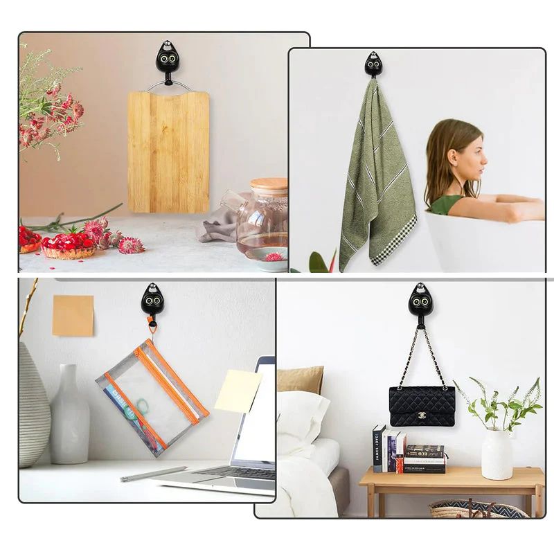 BowLift | Creative Cute Wink Cat Hooks