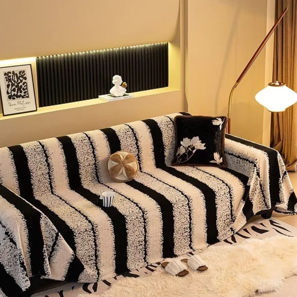 BowLift | Striped Haven Sofa Cover