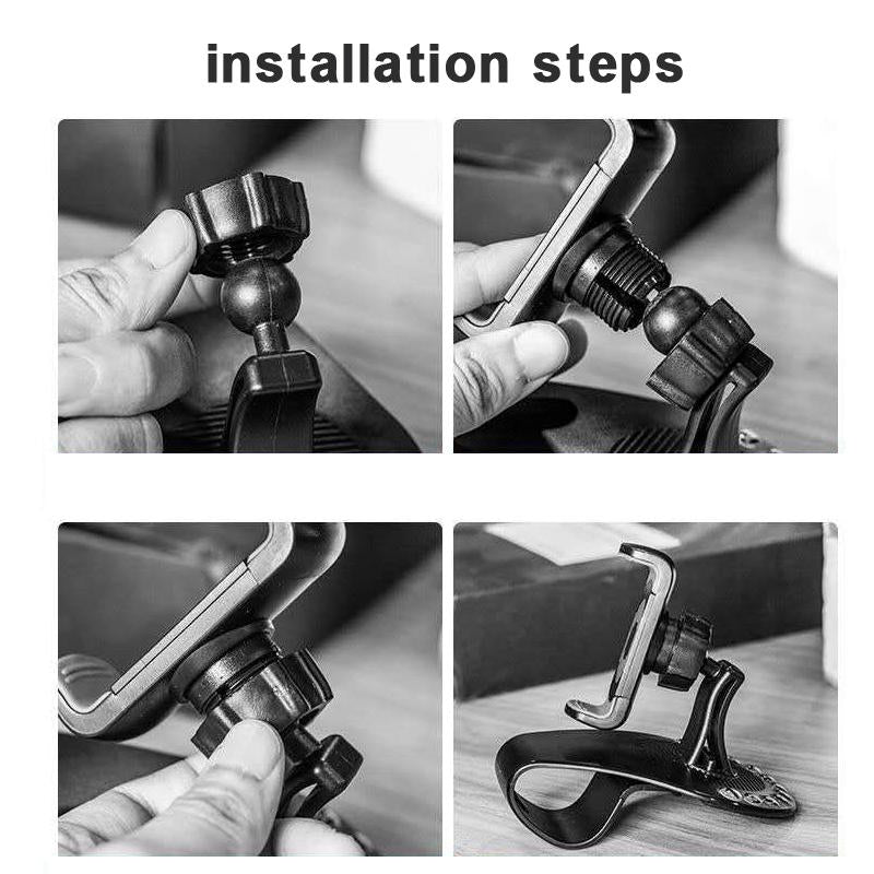 BowLift | Car Dashboard Phone Holder with Parking Number