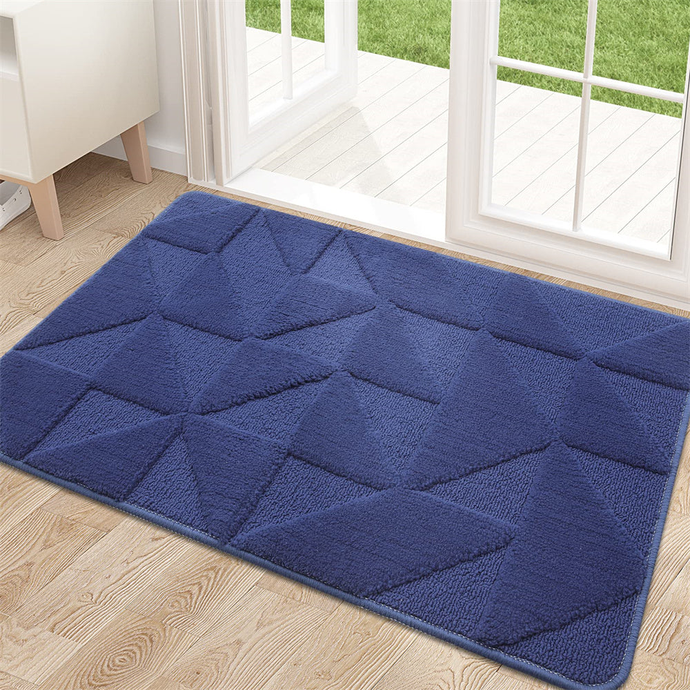 BowLift | Modern Geometric Non-Slip Microfiber Door Mat