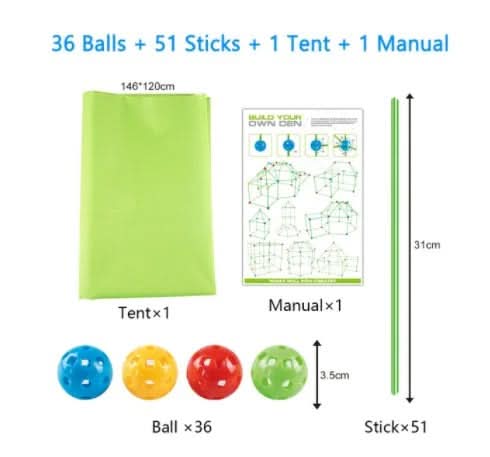 BowLift | Creative tent for playful learning and building